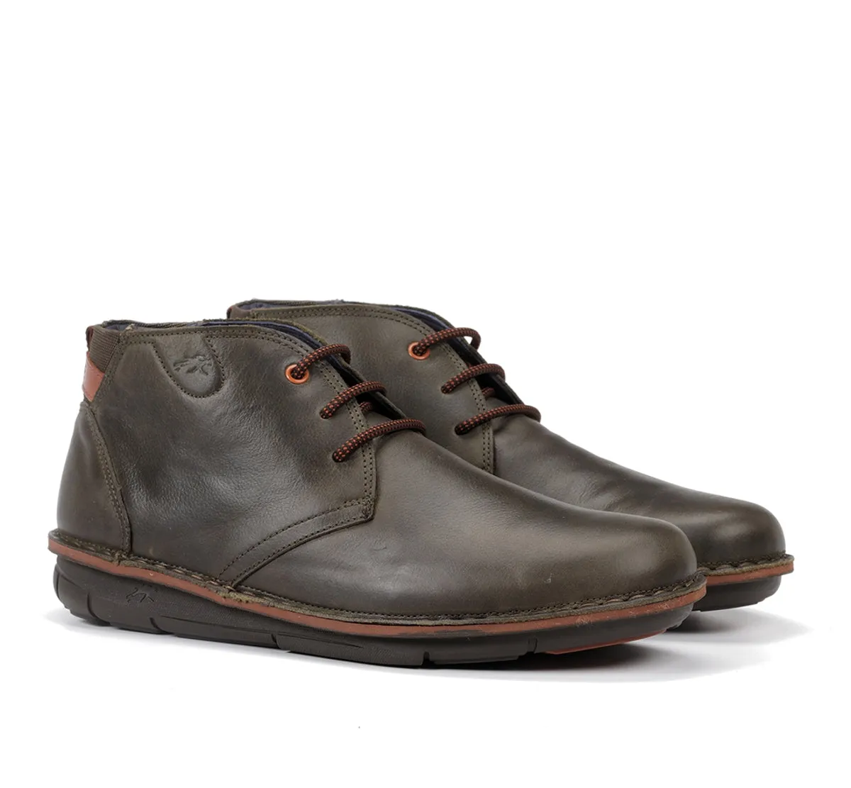 Fluchos Alfa F0701 stivaletti uomo verdi leggeri