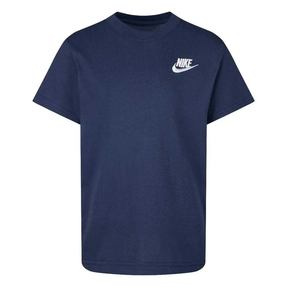 Nike Embroid Futura t-shirt bimbo 6-7 anni blu