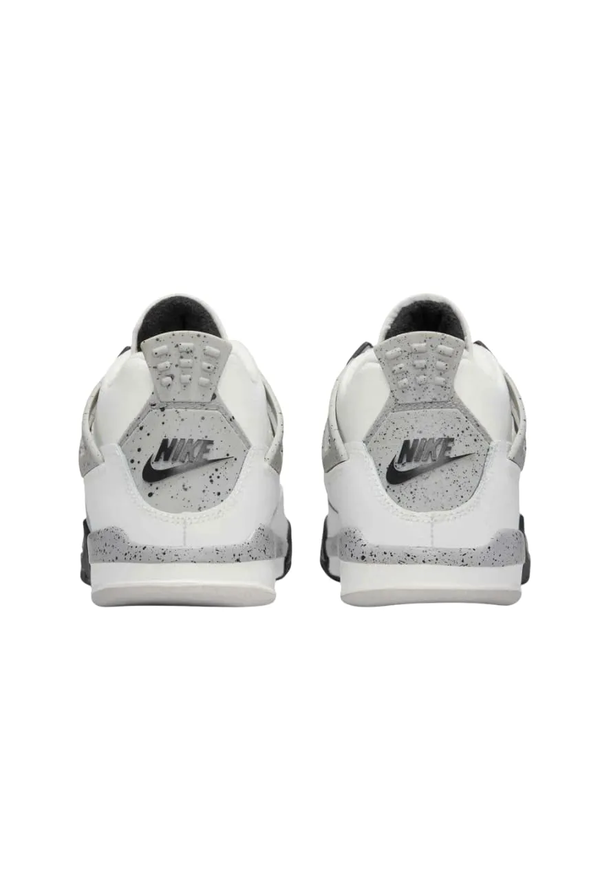 Nike Air Jordan 4 Retro scarpe uomo 46 EU bianco rosso