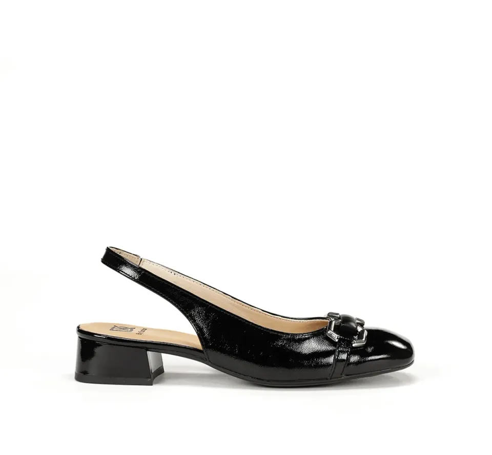 Dorking Gia D9307 mocassino donna nero tacco