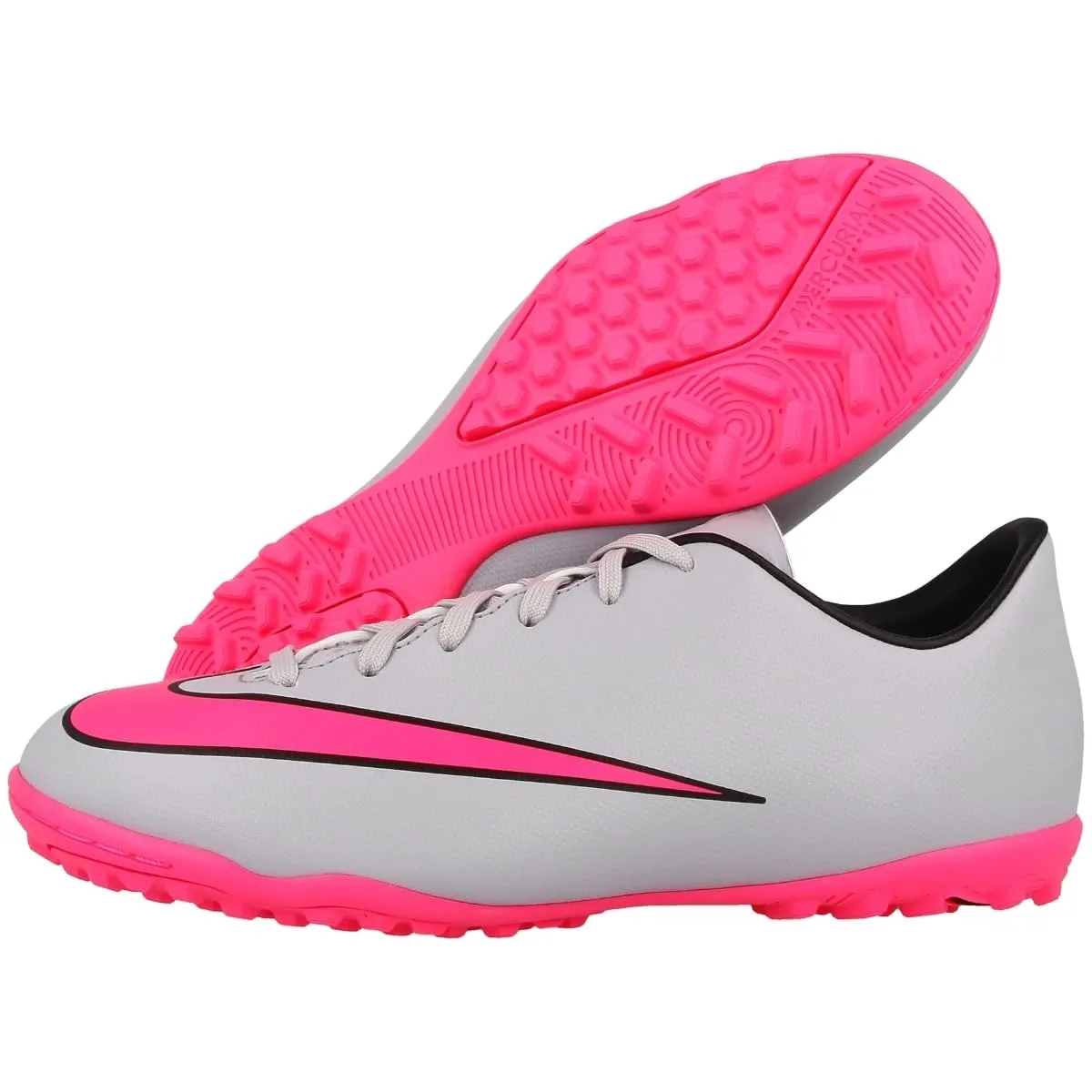 Nike Mercurial Victory V FG scarpe calcio 33 EU grigio rosa
