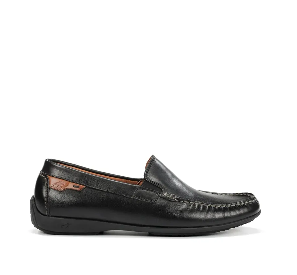 Fluchos Samoa F2208 Mocassini Uomo Neri Morbidi