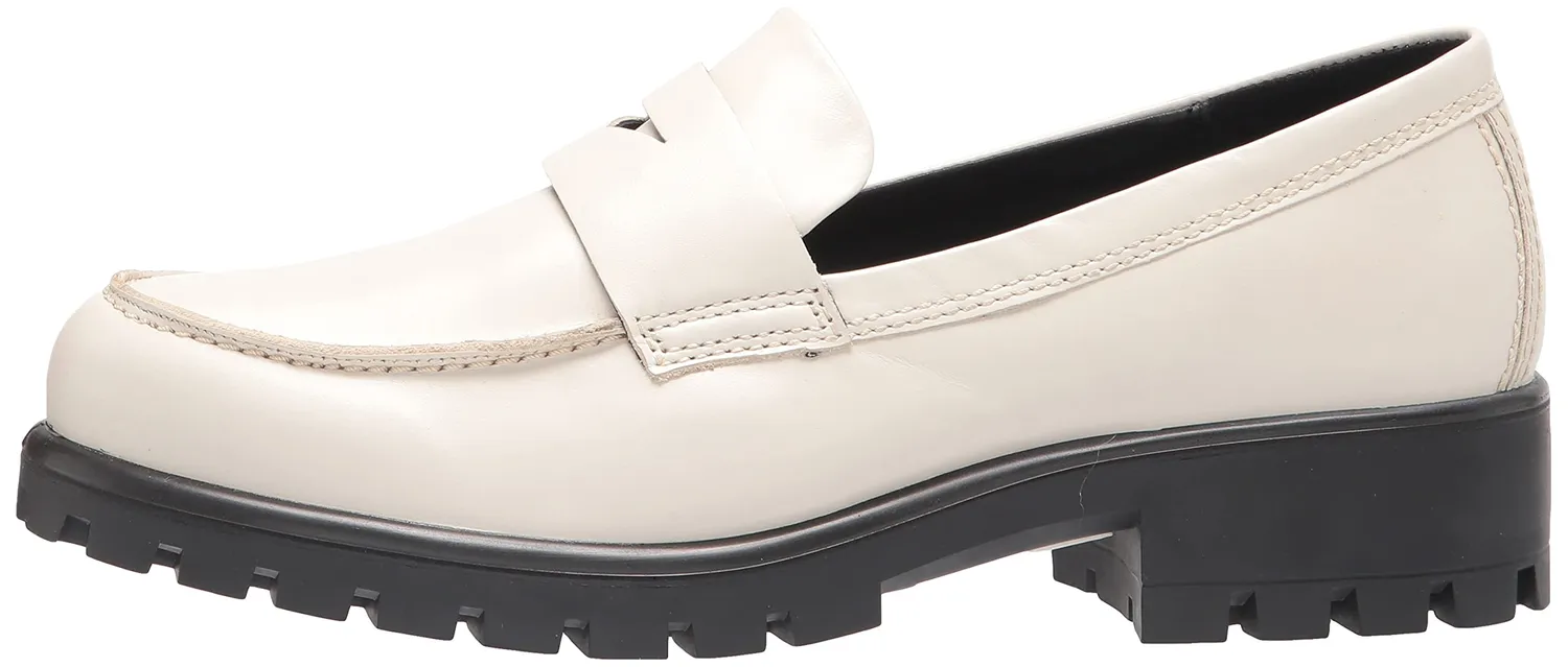 Ecco Modtray mocassino donna pelle tacco largo