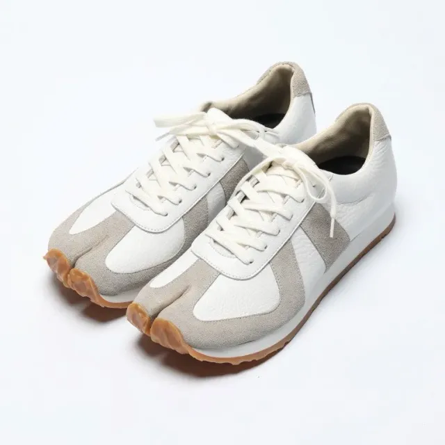 Tabito tabito28 Tabi Trainer Leather sneakers pelle bianco