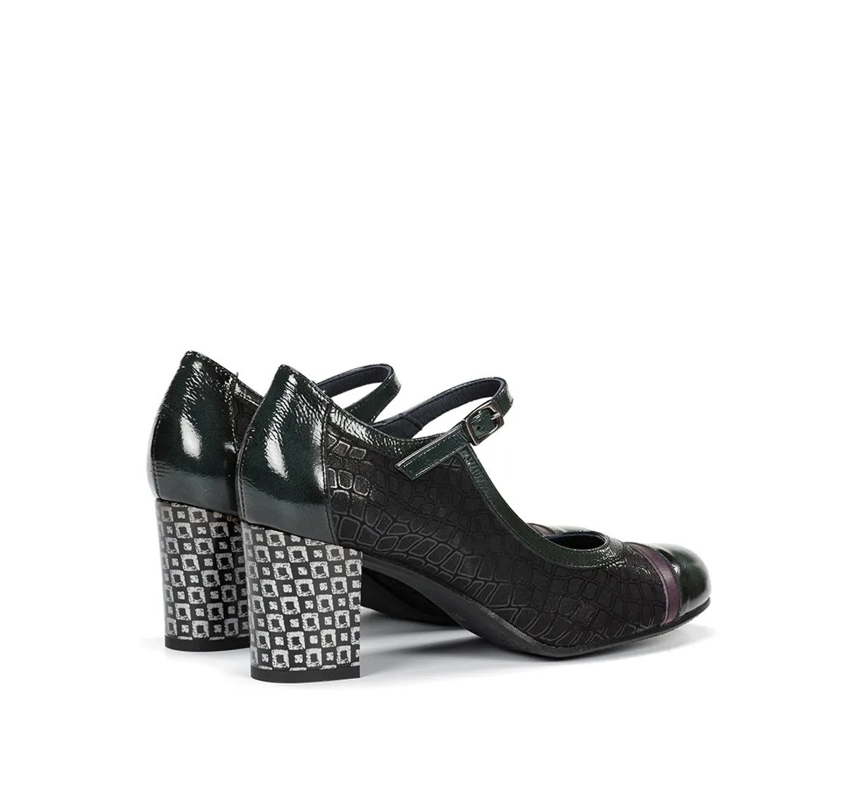 Fluchos Rodin D8669 Scarpe Donna Nere con Cinturino