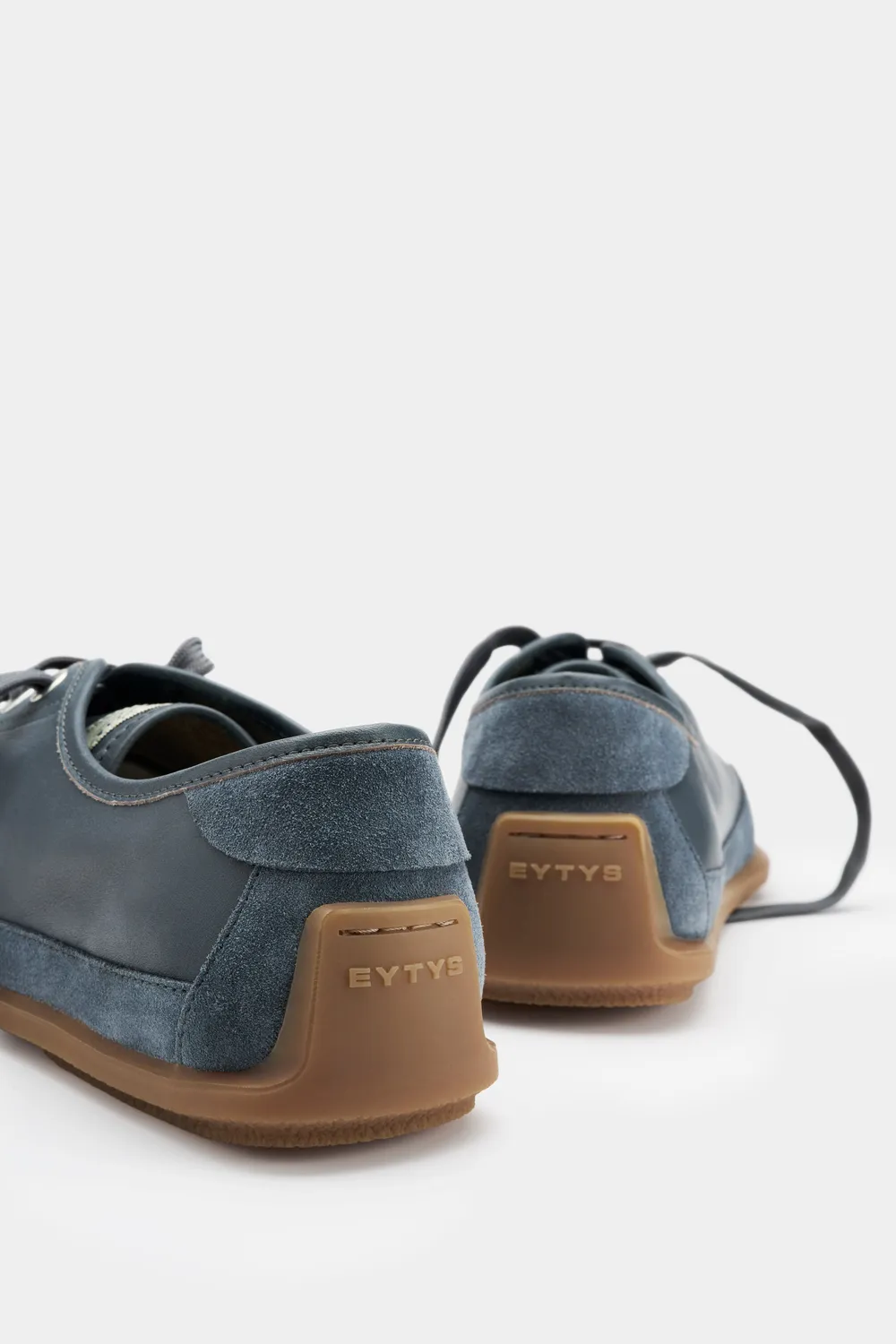 Eytys Balestra sneakers blu acciaio scamosciate
