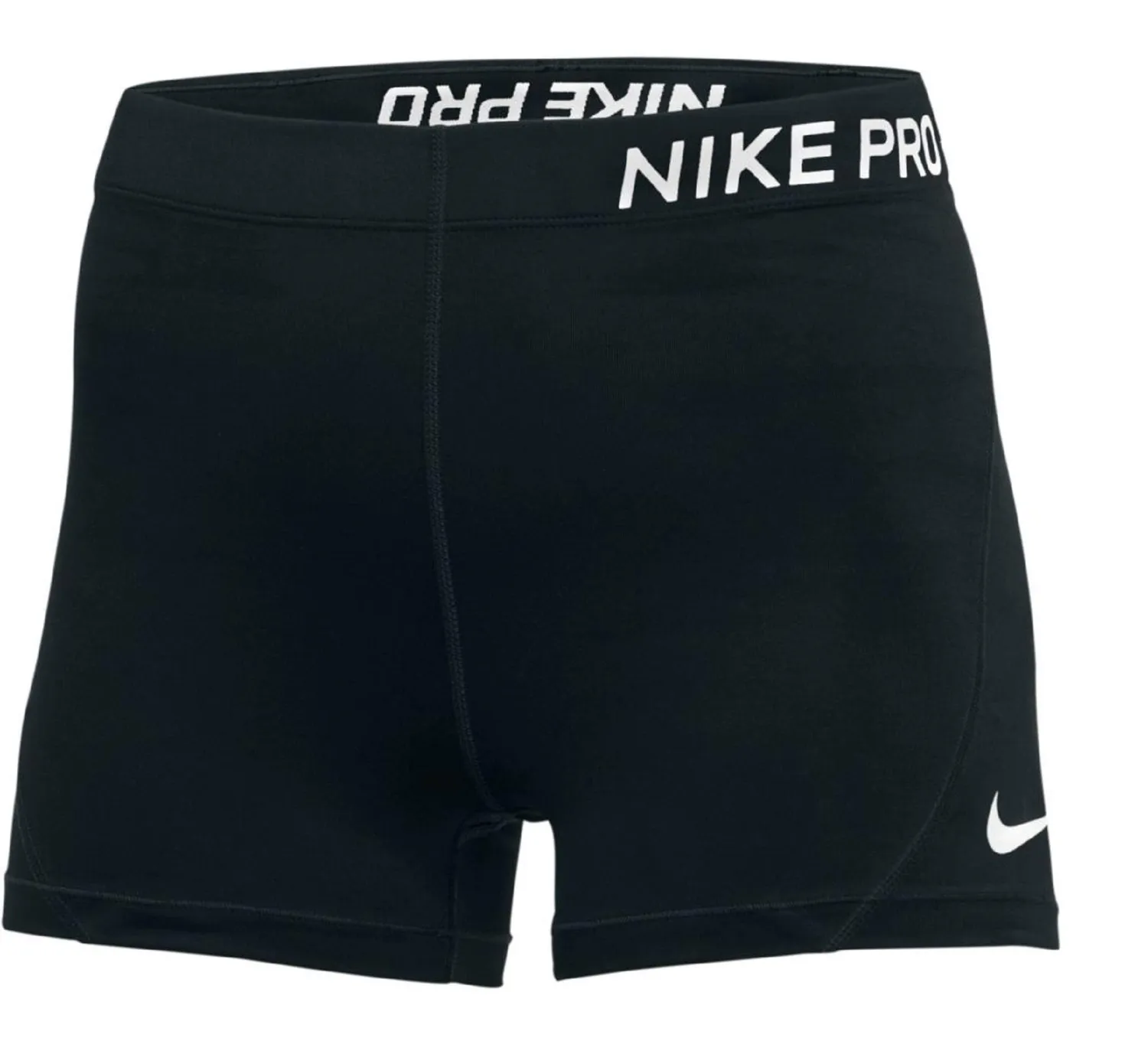 Nike NP 365 Short 3in pantaloncini donna neri elasticizzati