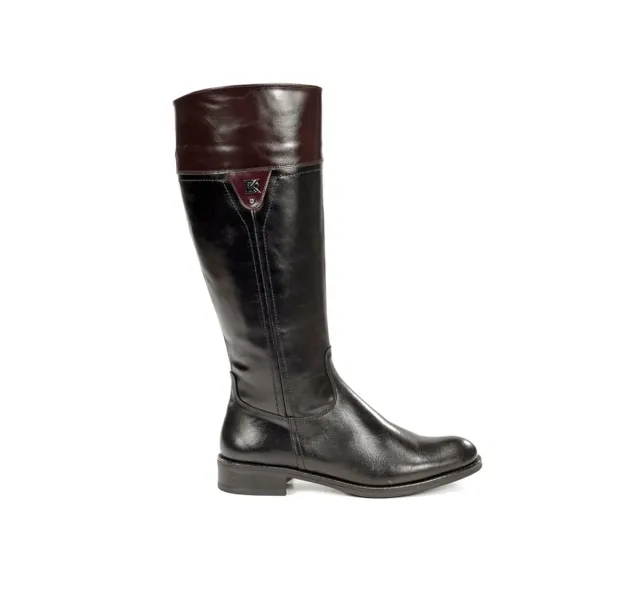 Fluchos Tierra D9827 Stivali Donna Neri Eleganti