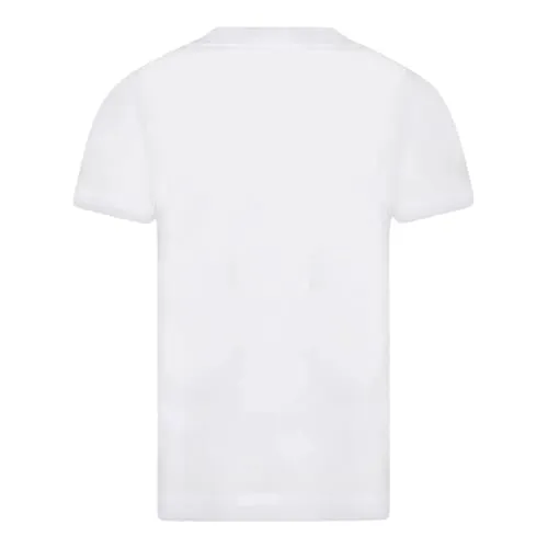 Nike Dri-Fit felpa bambino bianca 6-7 anni zip