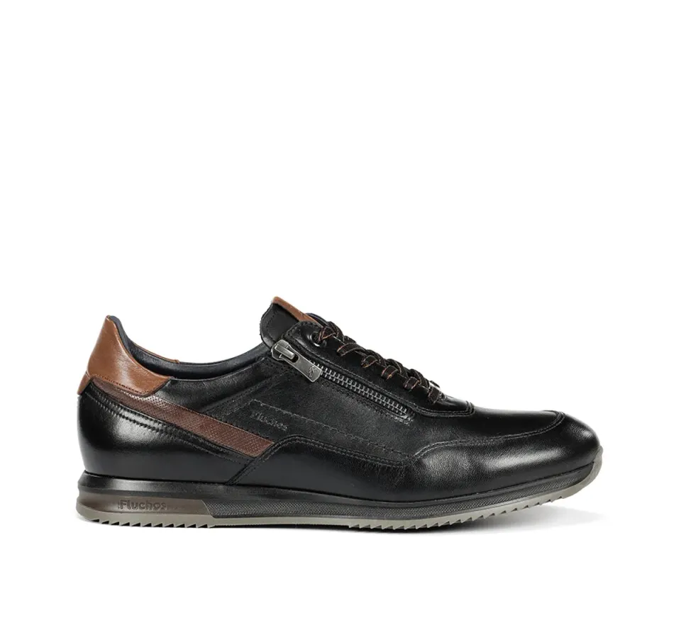 Fluchos Samir F2264 sneakers uomo nero comode