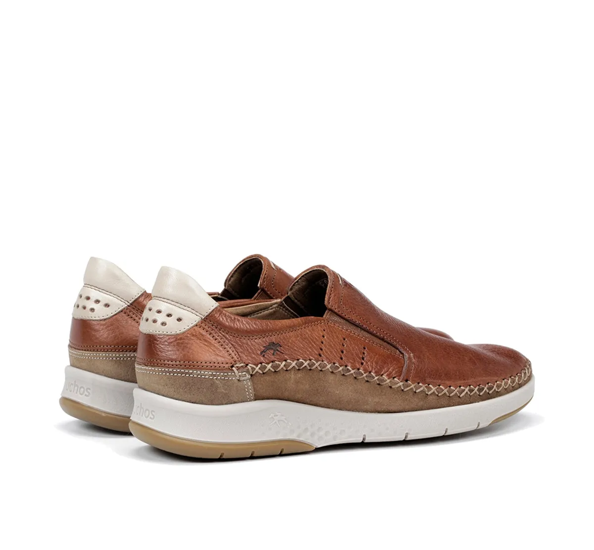 Fluchos Maui F0794 slip on uomo marroni pelle