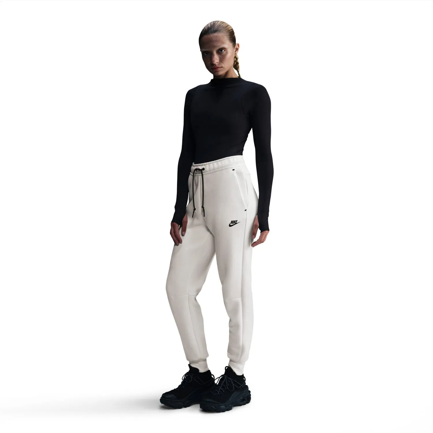 Nike Tech Fleece jogger donna vita media caldi