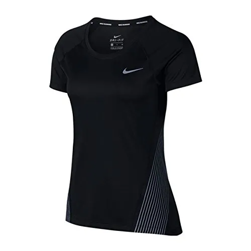 Nike Dry Miler Flash canotta donna grigia Dri-Fit