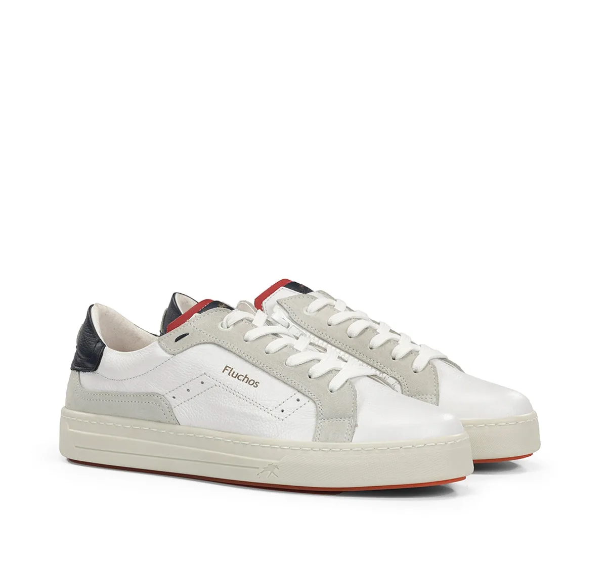 Fluchos Nemo F2216 sneakers bianche uomo suola alta