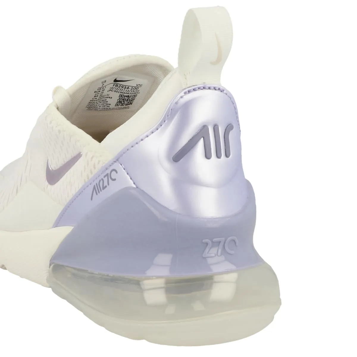 Nike Air Max 270 sneaker donna ammortizzate aria