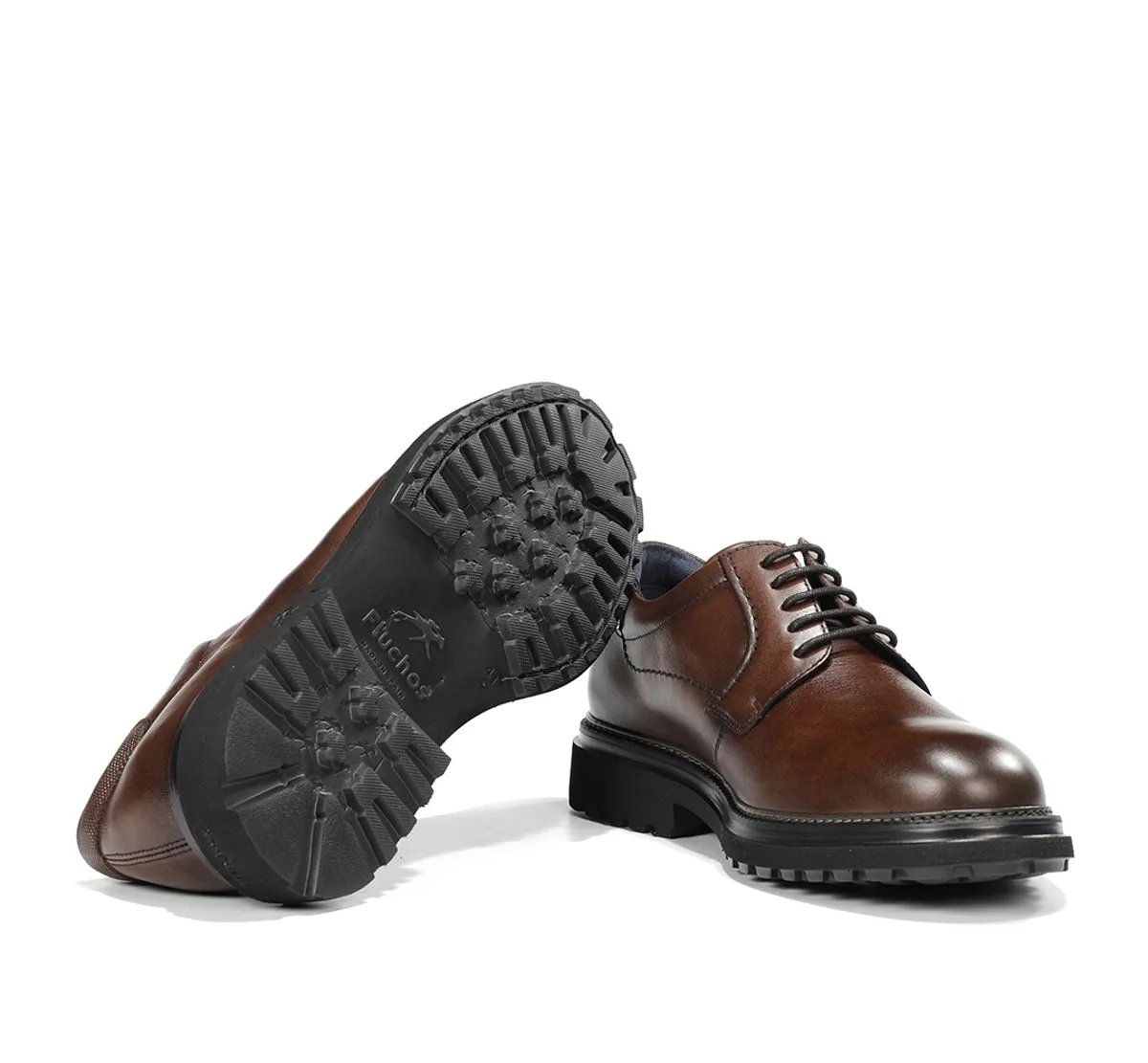 Fluchos Lincon F2054 Scarpe Uomo Marrone Classiche