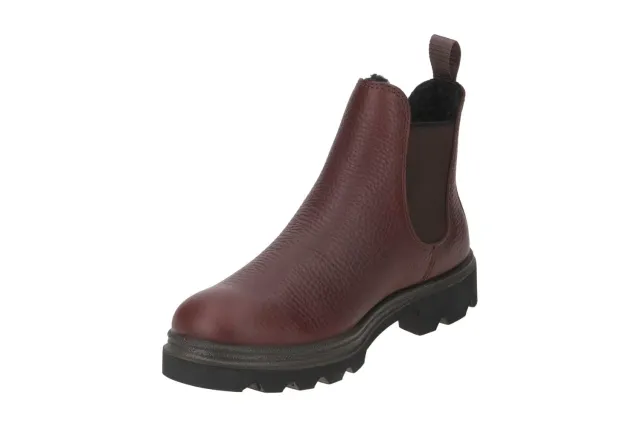 Ecco Grainer Boots stivali donna coffee 35 EU foderati