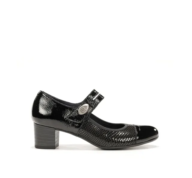 Dorking Geminis D8637 scarpe donna nere tacco