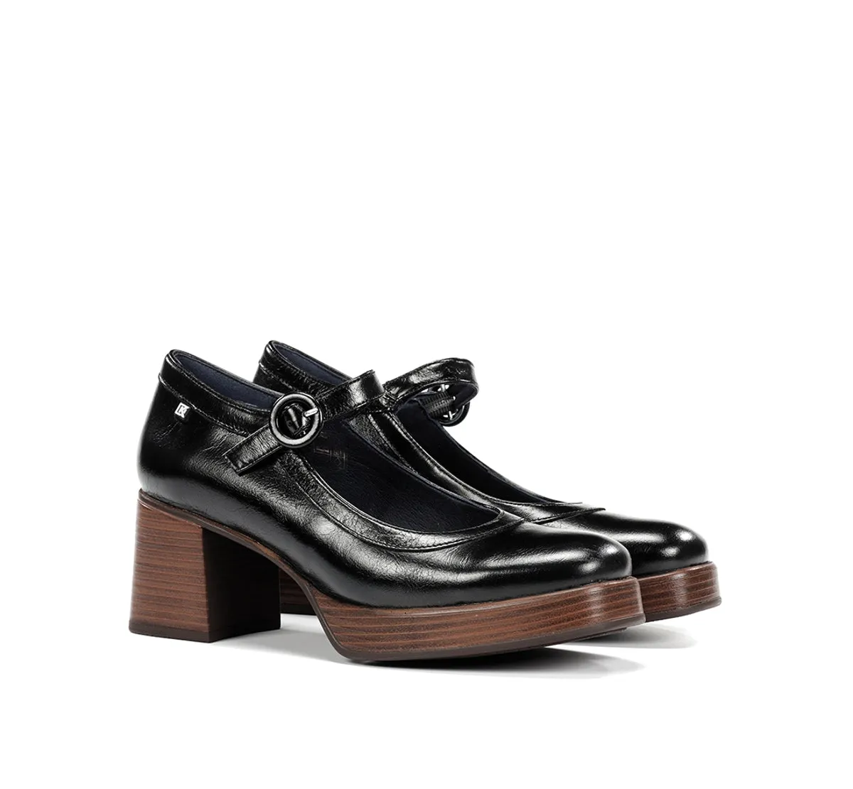 Dorking Cristel D9154 Scarpa Donna Nera Plateau