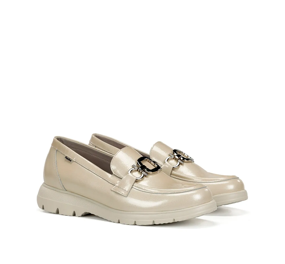 Fluchos Gladis F2282 mocassini donna taupe leggeri