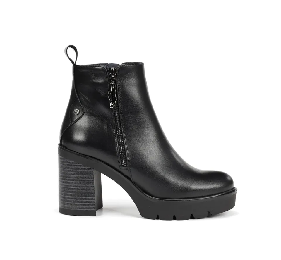 Fluchos Dorking Alert D9562 stivaletto donna nero tacco
