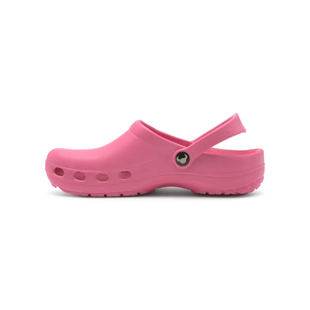 Suecos Loki Kids zoccoli bimbi rosa leggeri