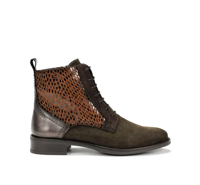 Fluchos Harvard D8709 stivaletti donna verdi autunno