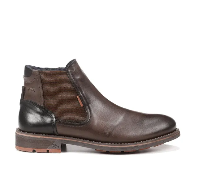 Fluchos Terry F1343 polacchine uomo marroni invernali