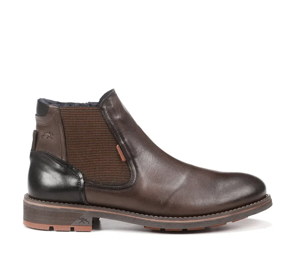 Fluchos Terry F1343 polacchine uomo marroni invernali