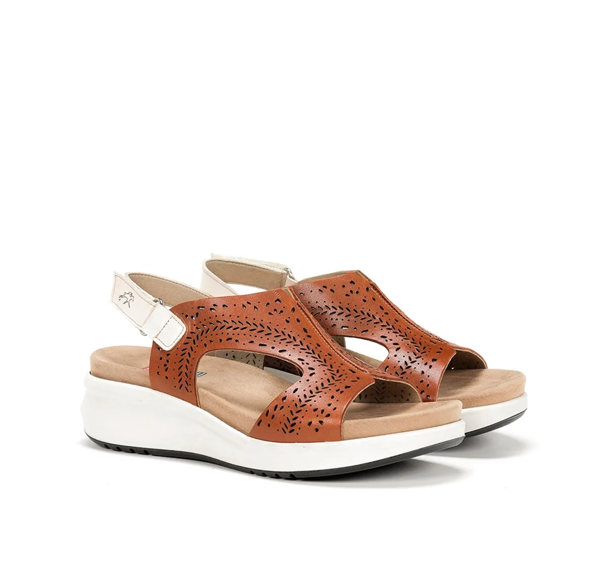 Fluchos Yagon F1481 sandali donna marroni flessibili
