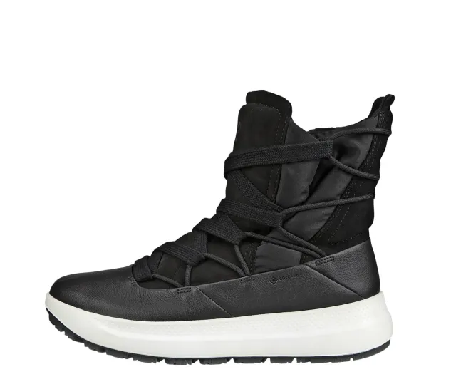 Ecco Solice stivali donna 35 EU gore-tex nero