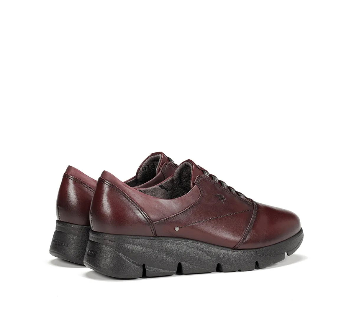 Fluchos Bona F1357 scarpe donna bordeaux comode