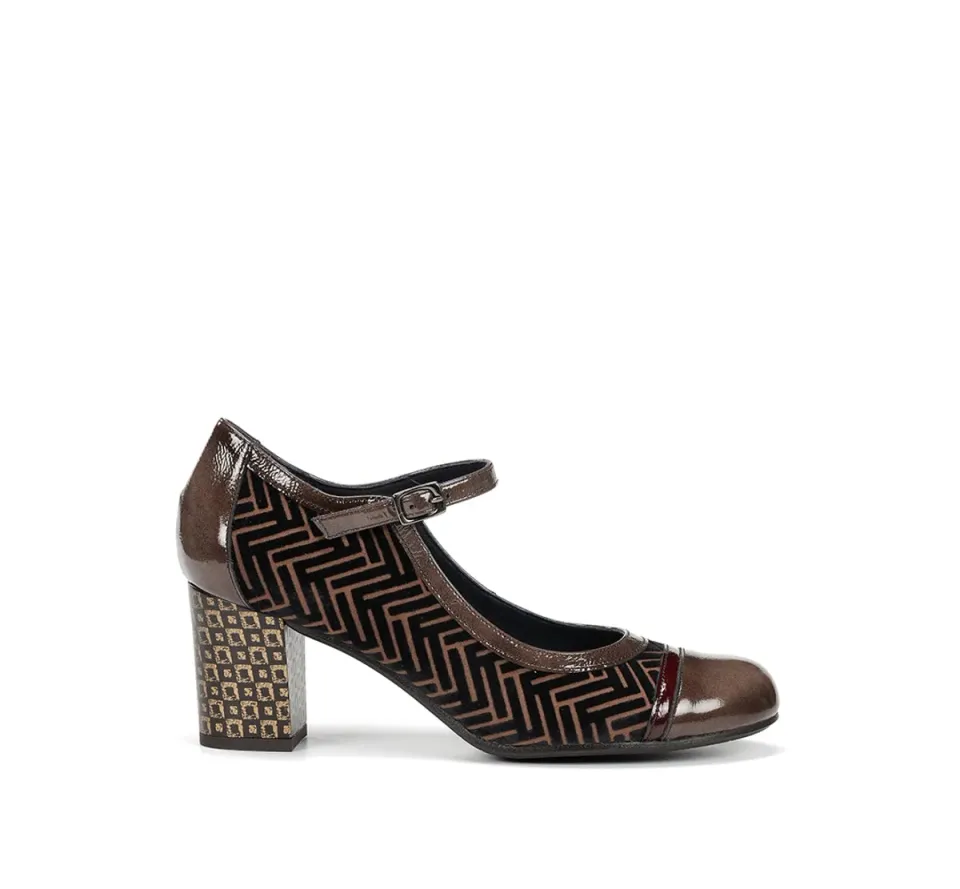 Fluchos Rodin D8669 stivaletto donna marrone comodo