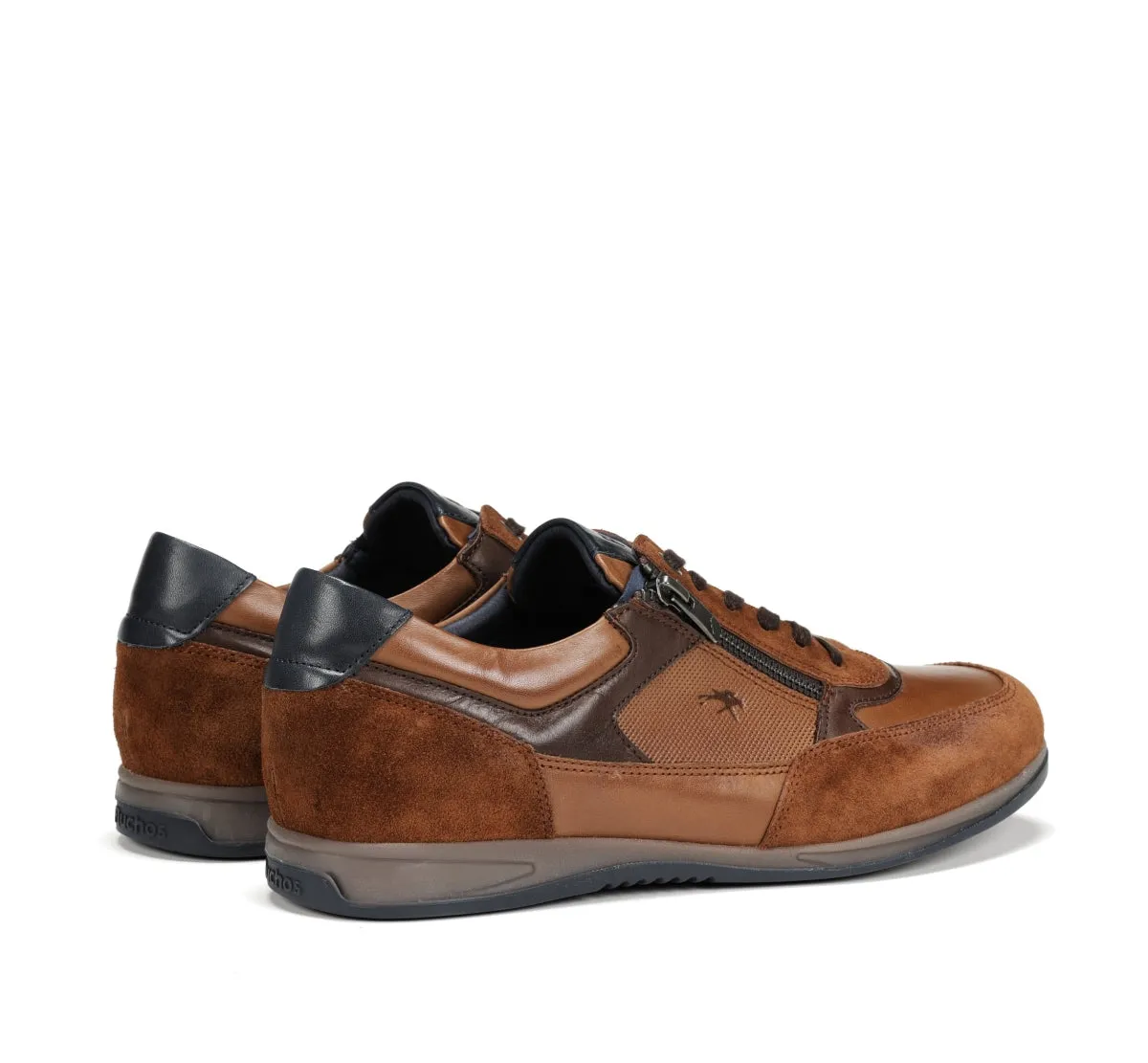 Fluchos Daniel F1288 sneakers marroni uomo casual