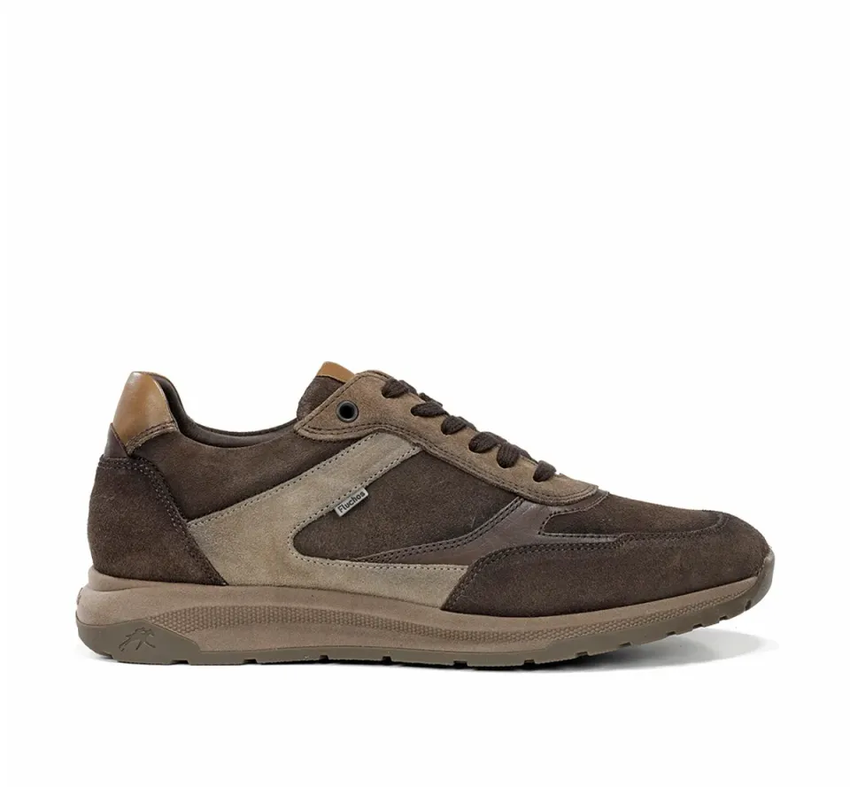 Fluchos Karter F2531 sneakers uomo marroni pianta larga