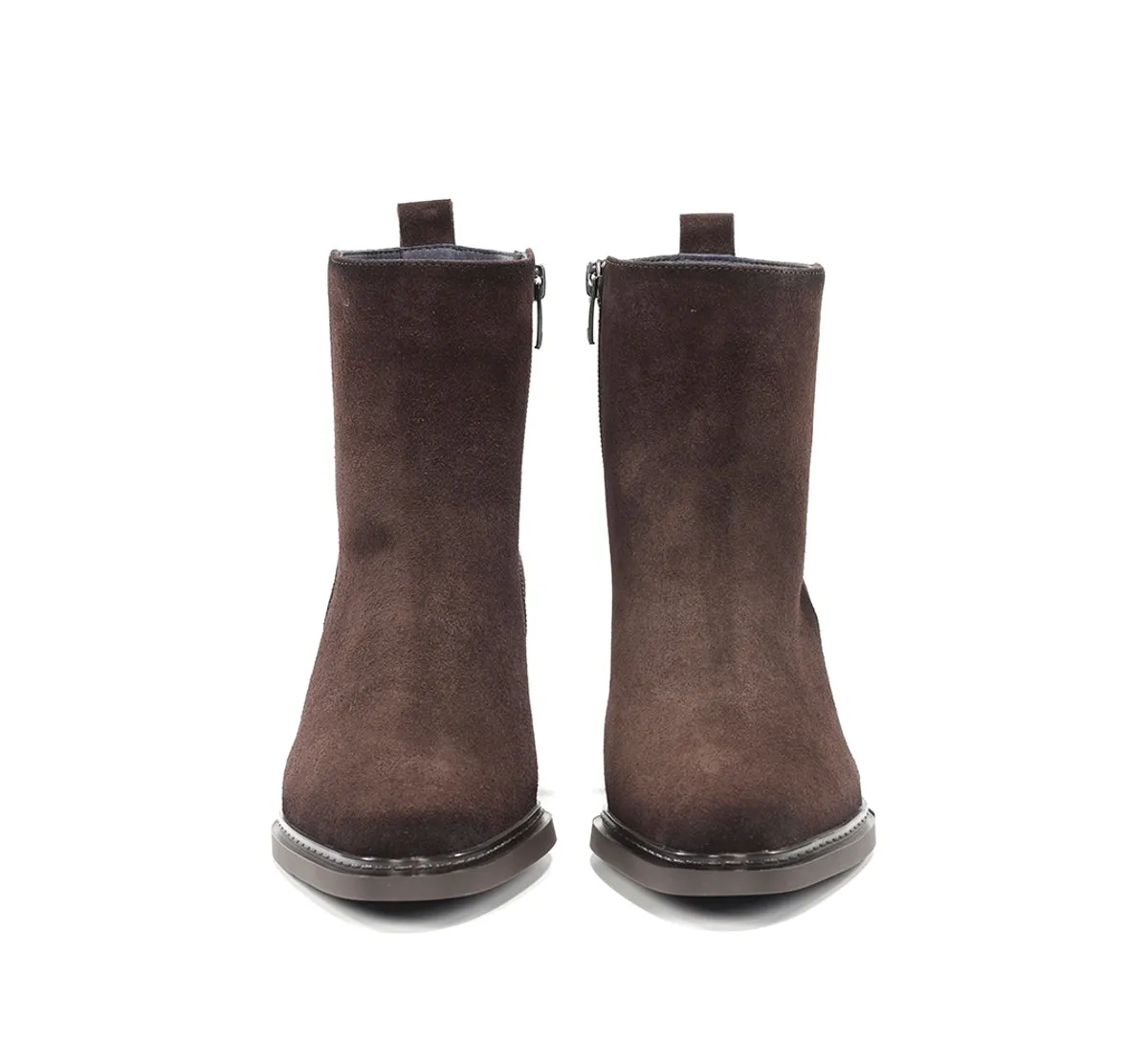 Dorking Tess D9822 stivaletti donna marrone tacco medio