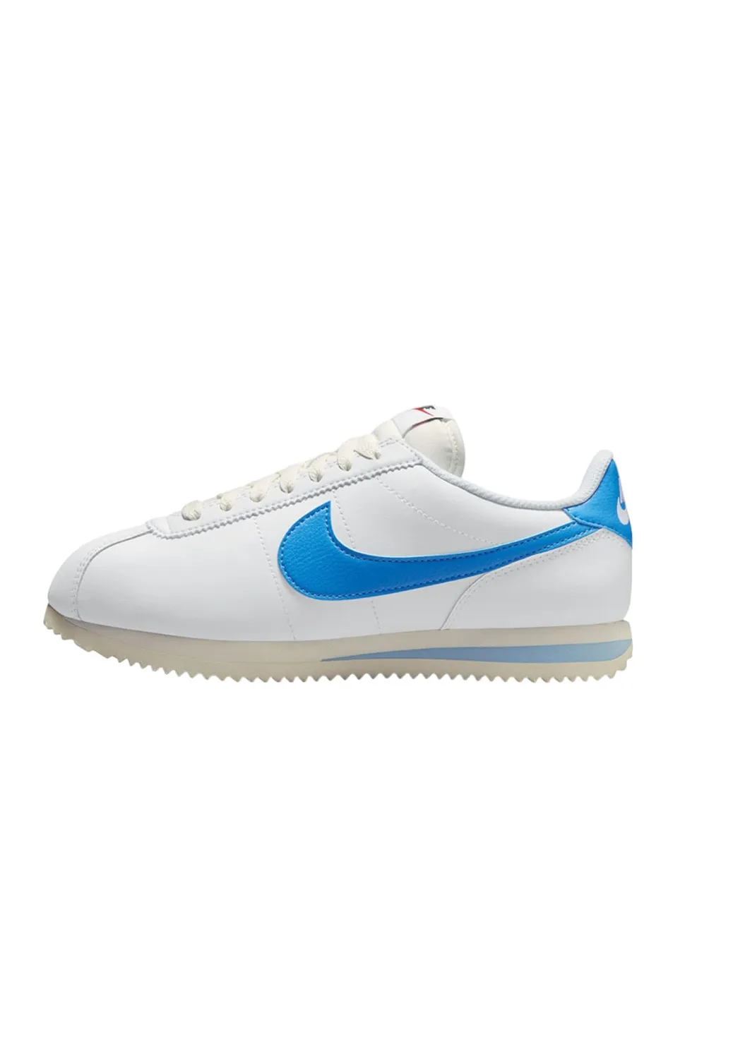 Nike Cortez Leather sneaker donna bianco nero