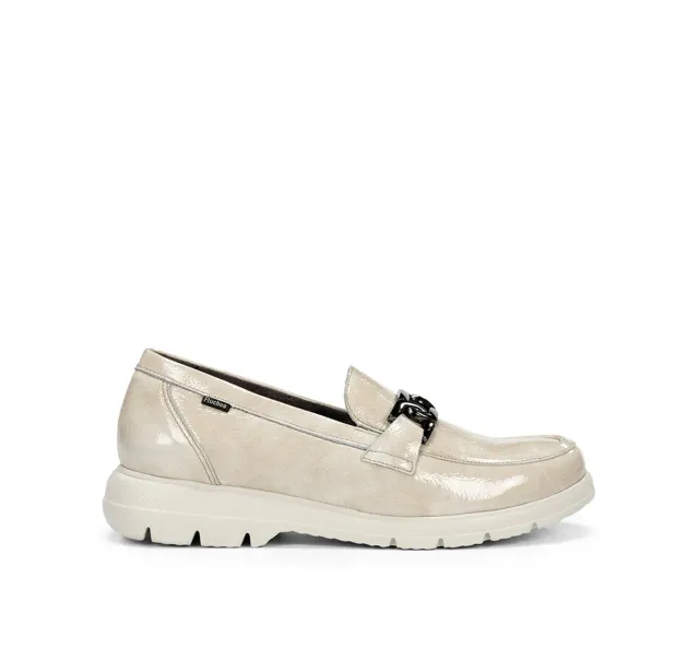 Fluchos Gladis F1794 mocassini donna grigi comfort