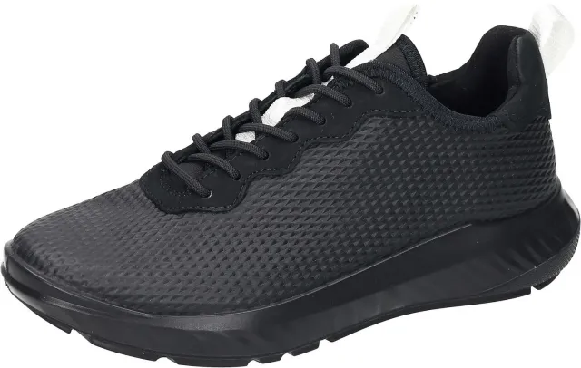 Ecco Ath-1FM scarpe donna Black White 35 EU pelle