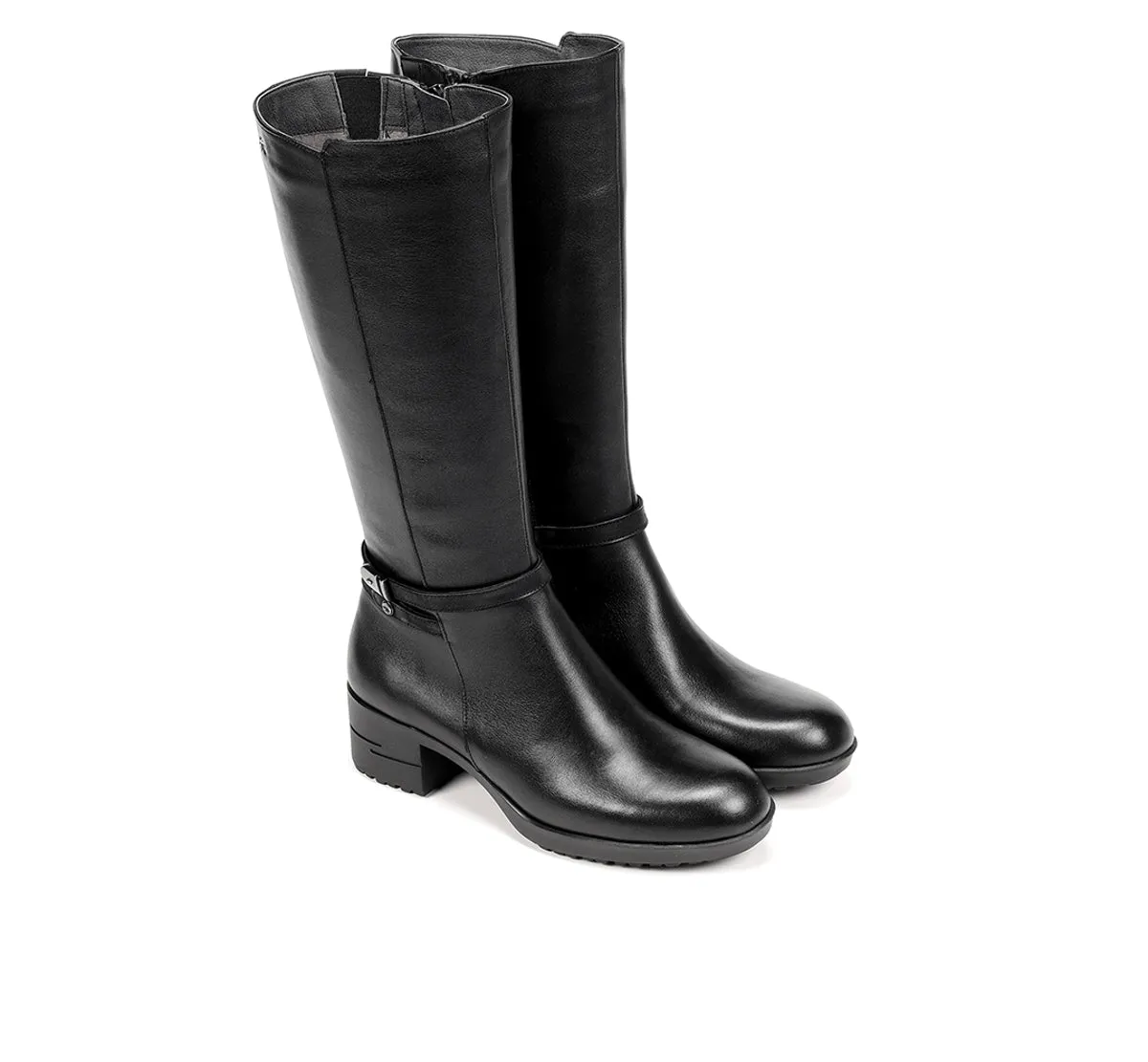 Fluchos Aliss F1374 Stivale Donna Nero Casual