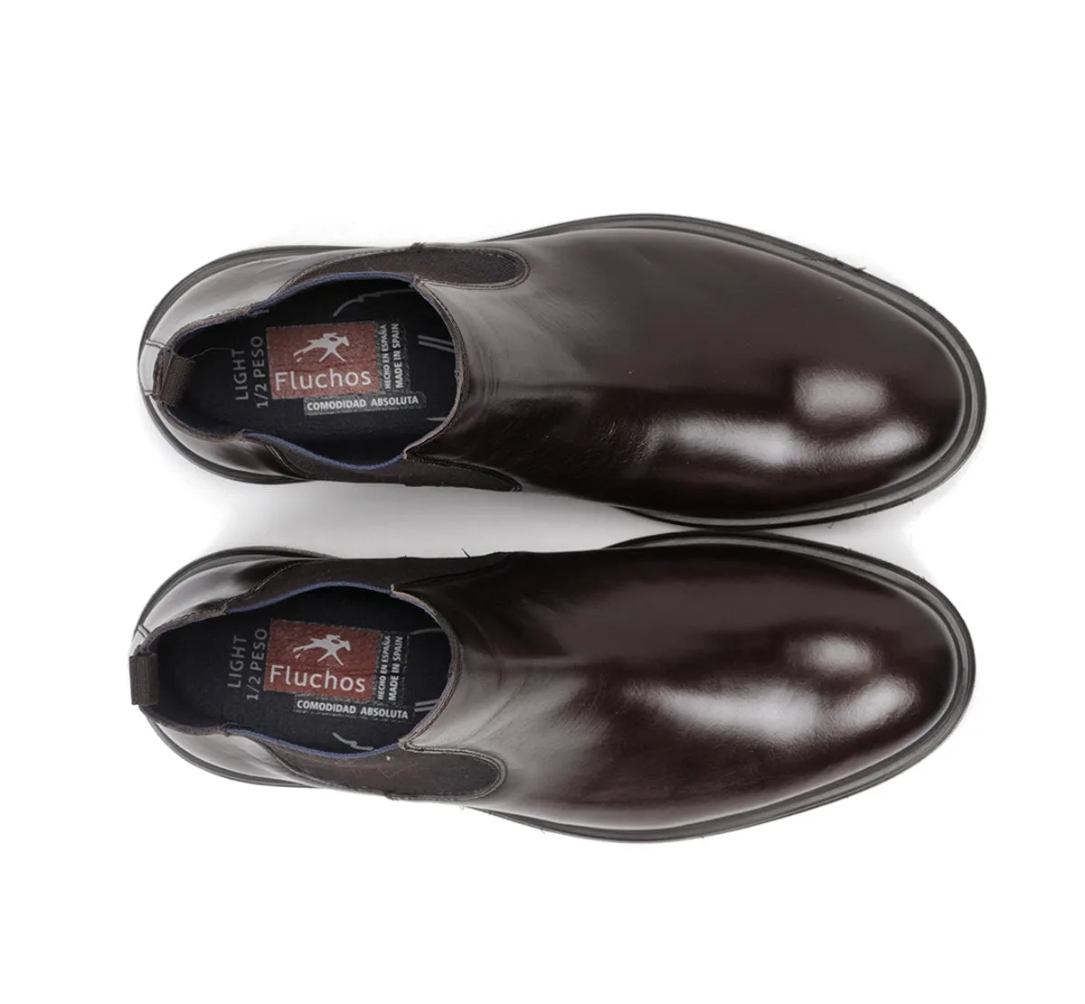 Fluchos Belgas F0770 Stivale Uomo Marrone Light