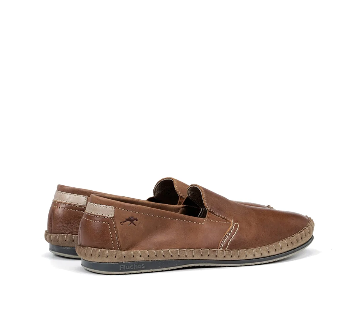 Fluchos Bahamas 8264 Mocassino Marrone Uomo Slip On