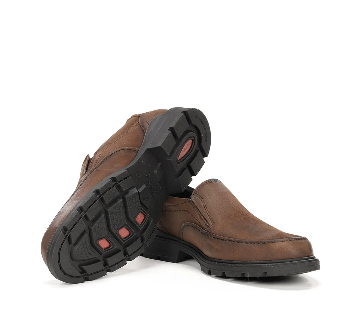 Fluchos Fredy F1606 Slip On Uomo Marrone