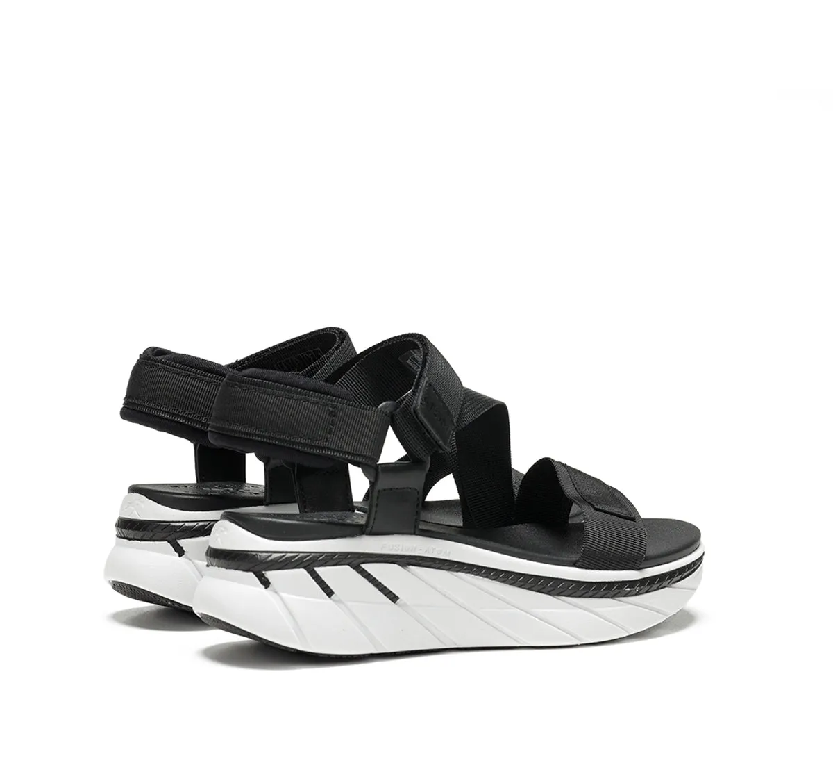 Fluchos Fusion AT104 sandalo donna nero sportivo