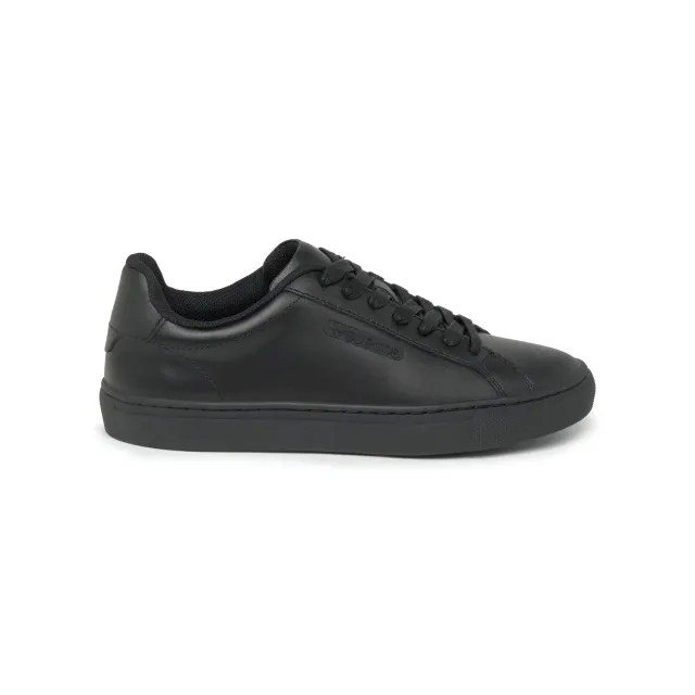 Suecos Nord Black scarpe da lavoro nere in pelle
