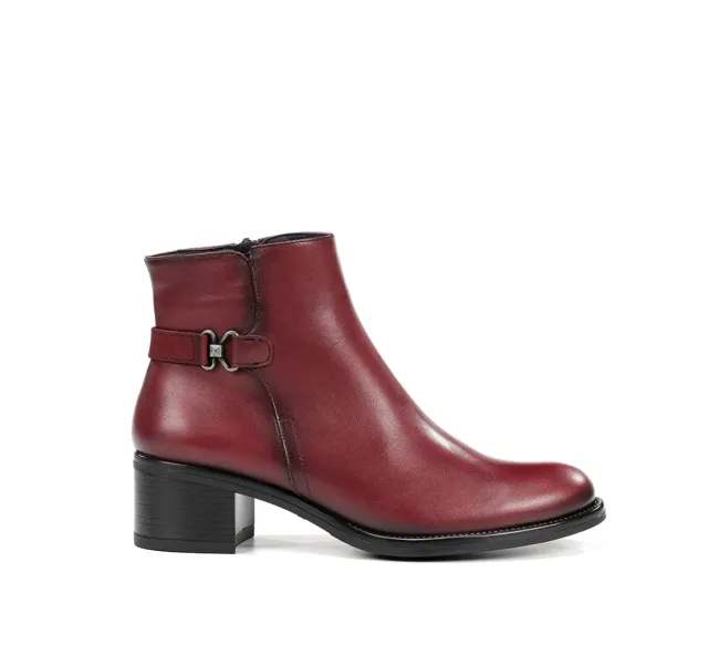 Fluchos Chiara D8966 stivaletti rossi punta sfilata