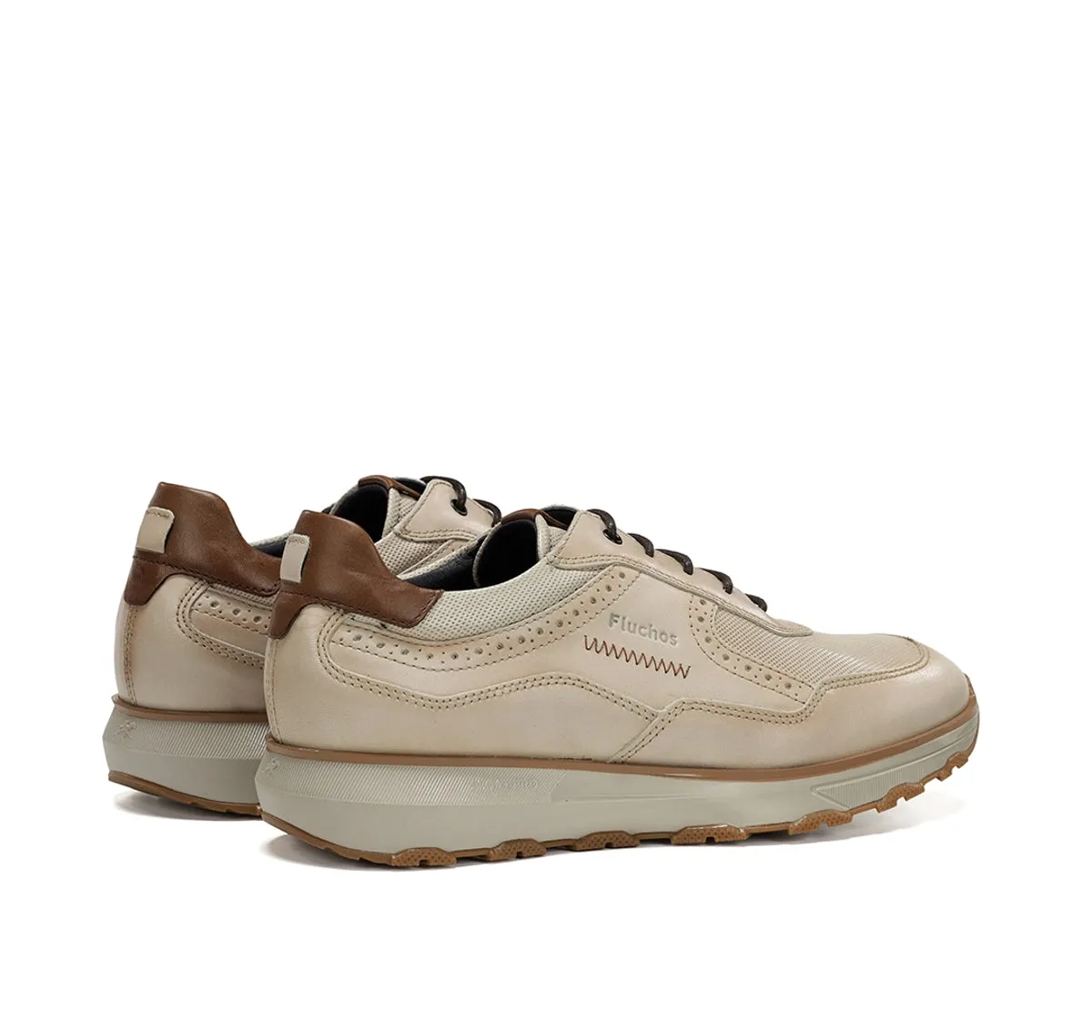 Fluchos Walter F2082 Sneaker Uomo Bianche Pelle