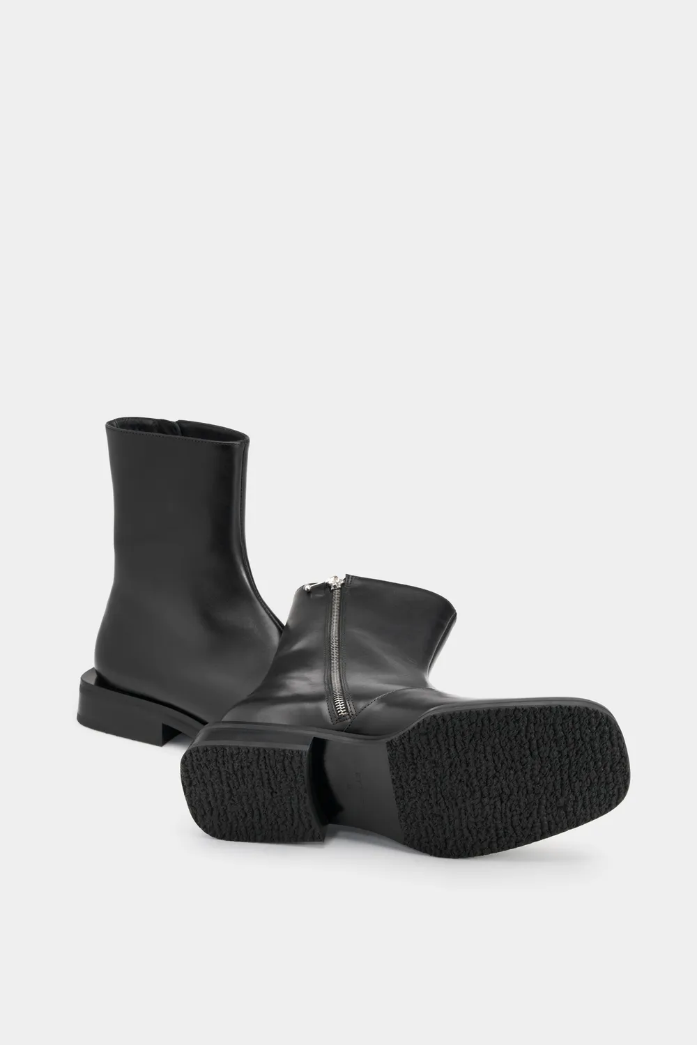 Eytys Piston Black Leather stivali neri pelle