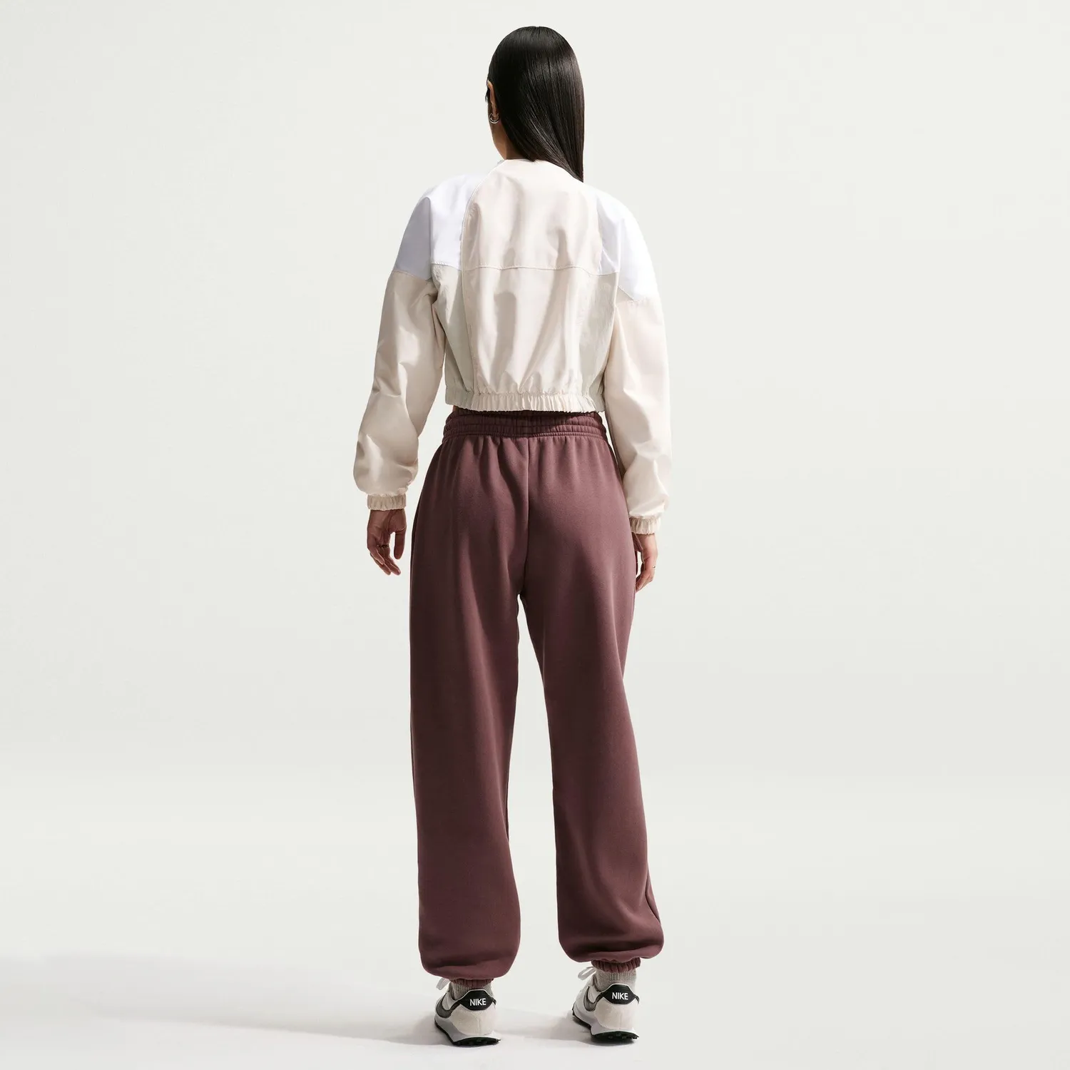 Nike Sportswear Phoenix Fleece pantaloni tuta donna oversize vita alta