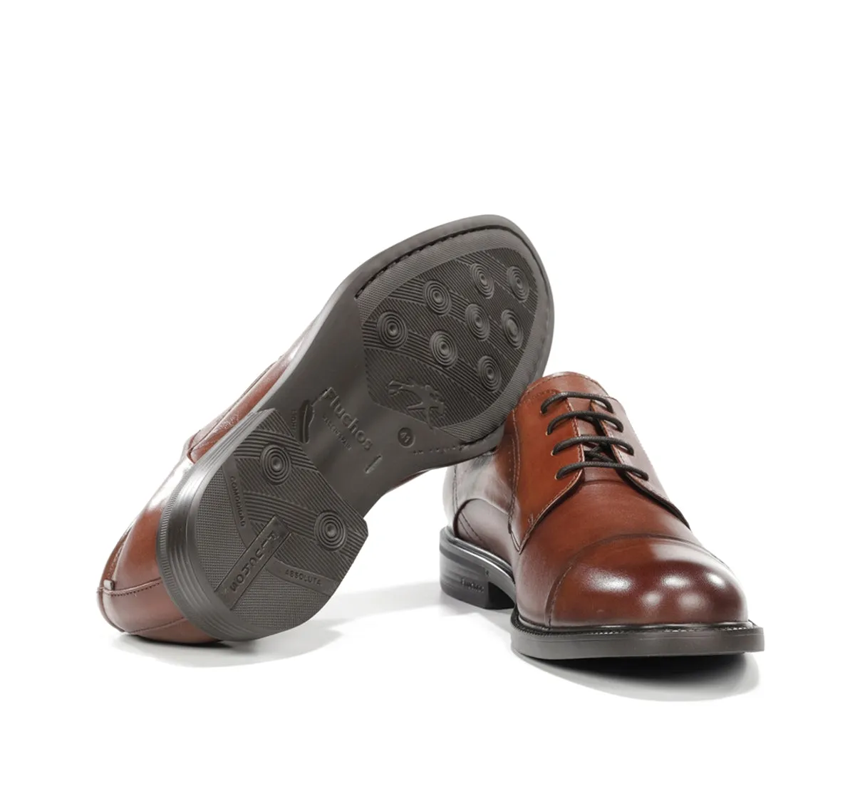 Fluchos Adrien F2494 Scarpe Uomo Marroni Eleganti
